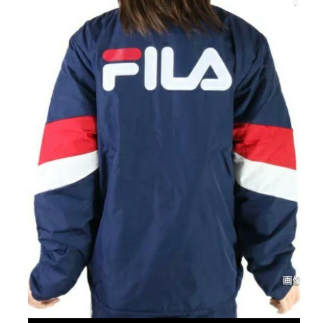 FILA(フィラ)の新品未使用タグ付きFILAキッズ配色ブルゾン160 キッズ/ベビー/マタニティのキッズ服女の子用(90cm~)(ジャケット/上着)の商品写真