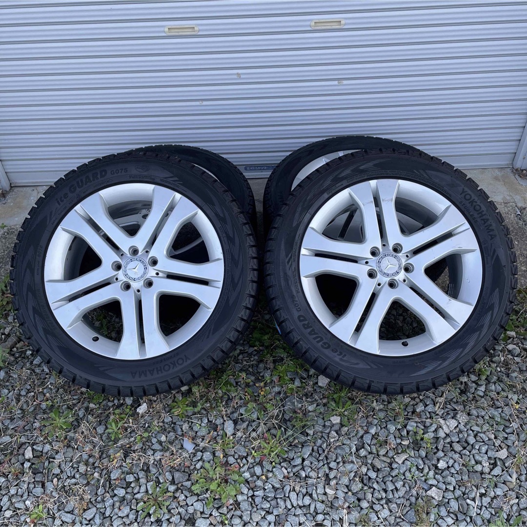 ヨコハマ - バリ山!255/50R19 ベンツ ML純正ホイール スタッドレス4本