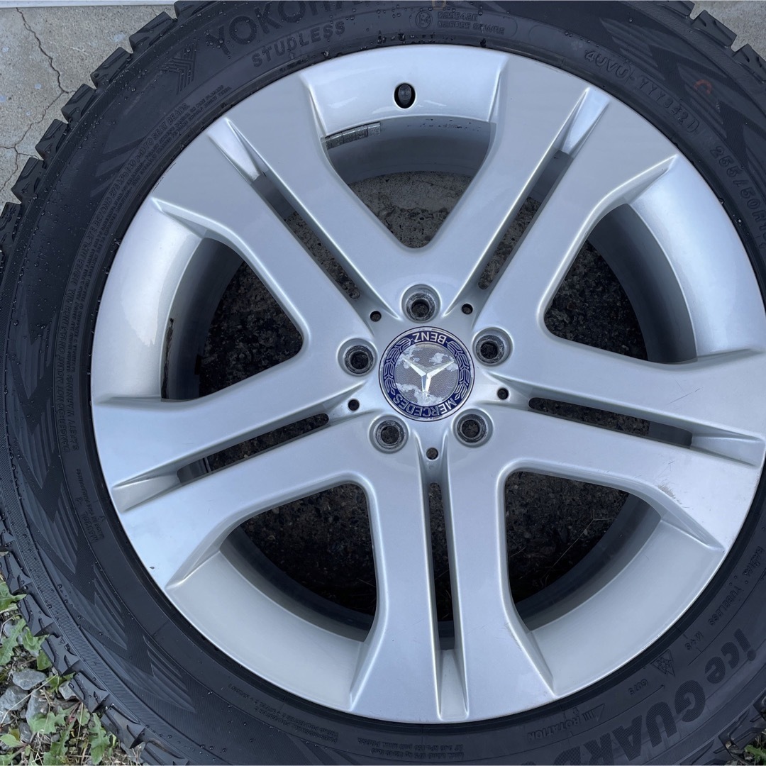 ヨコハマ - バリ山!255/50R19 ベンツ ML純正ホイール スタッドレス4本