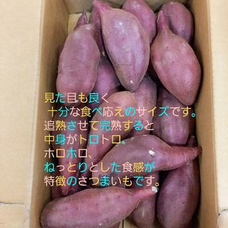 M&Lサイズ特A級品5㌔重量おまけ付R5年紅はるか茨城土付減農薬栽培さつまいも(野菜)