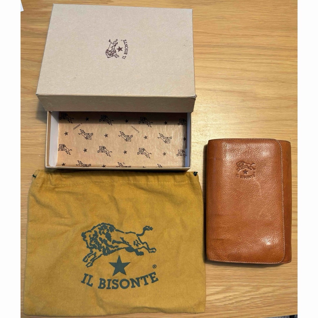 IL BISONTE(イルビゾンテ)の【yu様 御購入用】イルビゾンテ　フラップシステム手帳（大） メンズのファッション小物(手帳)の商品写真