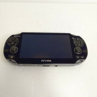 プレイステーションヴィータ(PlayStation Vita)のソニー　psvita pch1100 クリスタルブラック　美品　SONYゲーム機(携帯用ゲーム機本体)