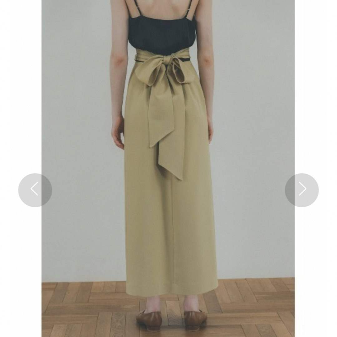 【最終値下げ】CLANE クラネ SIDE CUT RIBBON SKIRT