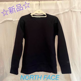 ザノースフェイス(THE NORTH FACE)の☆新品☆ ノースフェイス　テックエアースウェットクルー　ネイビー(トレーナー/スウェット)