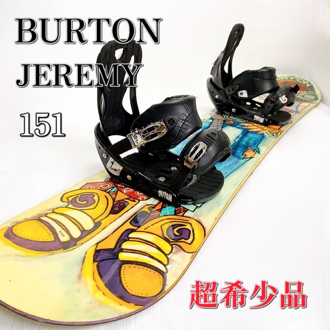 BURTON JEREMY CUSTOM 151cm スノーボード 板 -