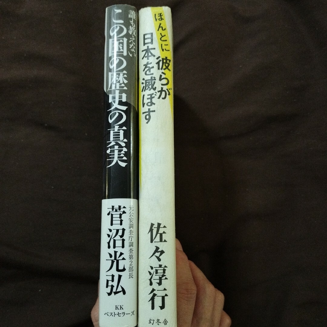 2冊セット　誰も教えないこの国の歴史の真実　ほんとに彼らが日本を滅ぼす エンタメ/ホビーの本(その他)の商品写真