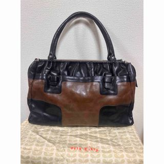 オーラカイリー(Orla Kiely)の★入手困難★オーラカイリー★orla kiely★ハンドバック★ショルダー★本革(トートバッグ)