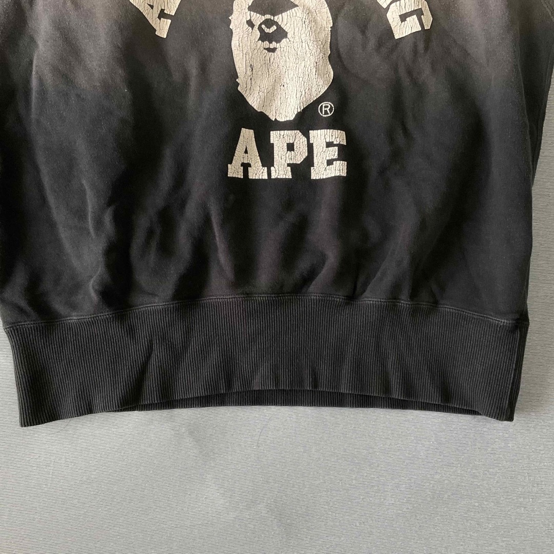 A BATHING APE® アベイシングエイプ　スウェット　L グラデーション