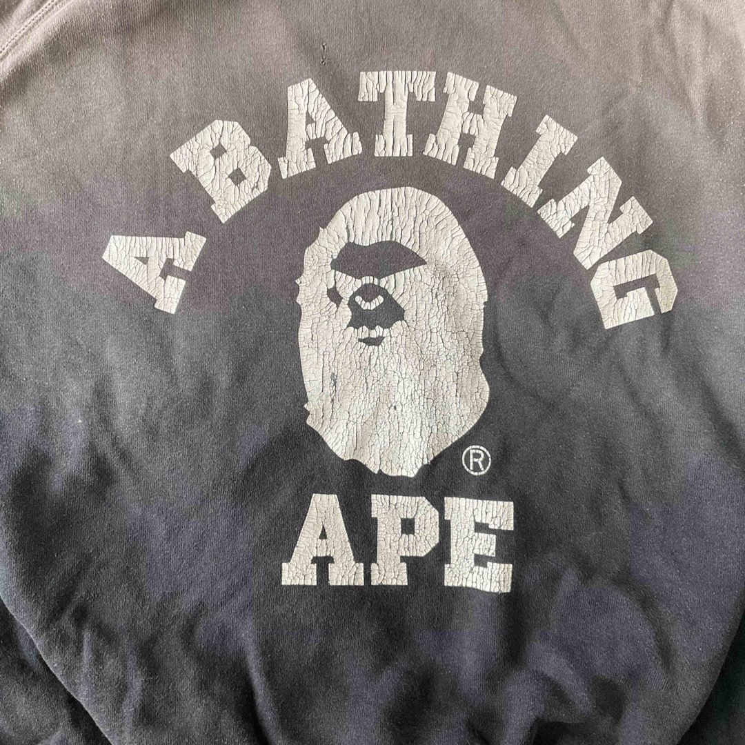 A BATHING APE® アベイシングエイプ　スウェット　L グラデーション