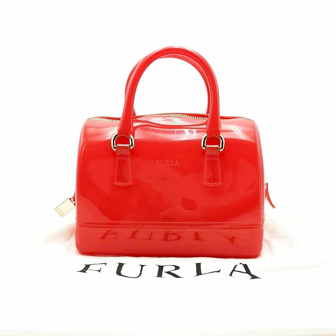 Furla - 美品 フルラ FURLA ボストンバッグ キャンディ 03-23102808の通販 by Favori プロフィール必読