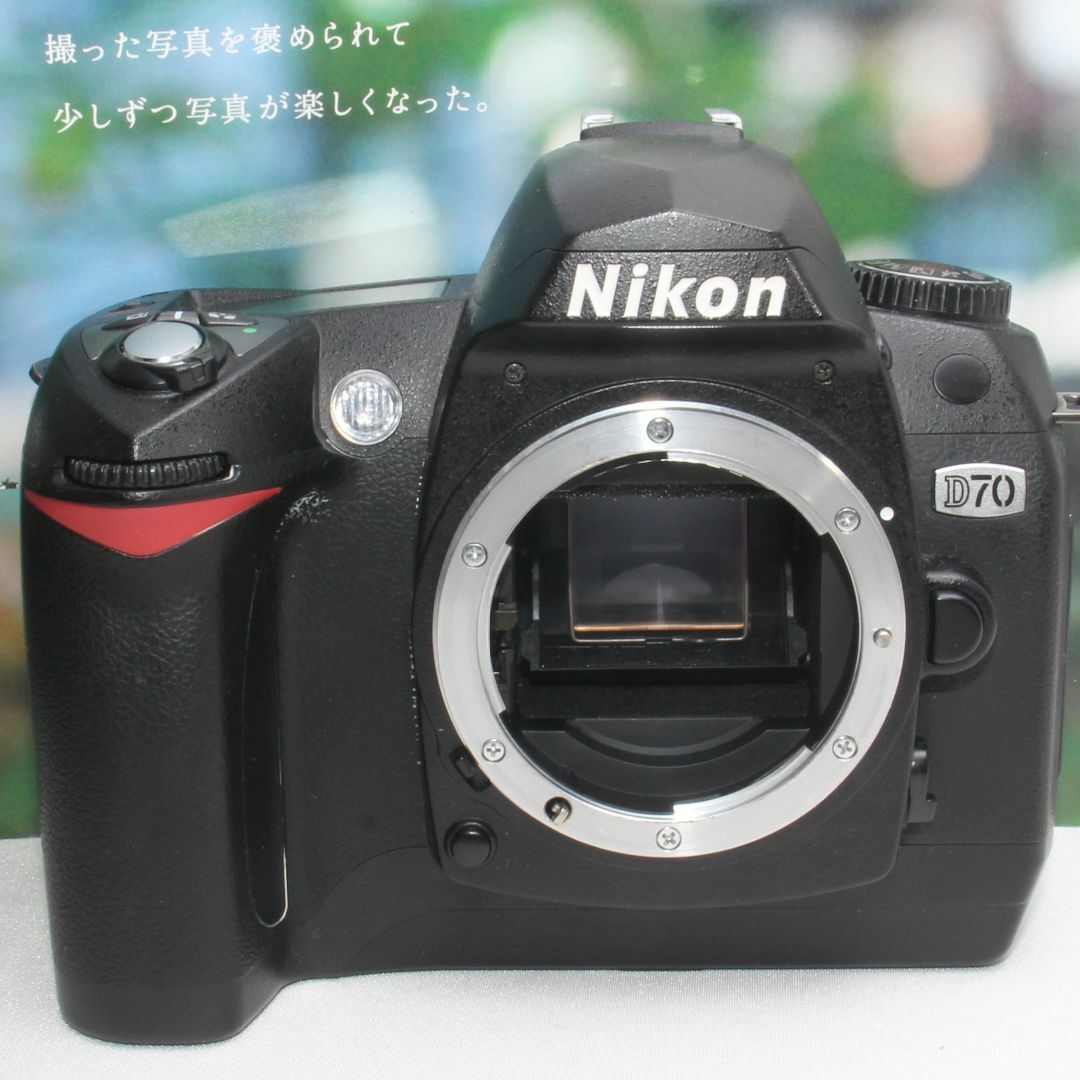 ⭐️Nikon D70s⭐️保証付き⭐️CFカード付きでコスパ◎⭐️初心者????