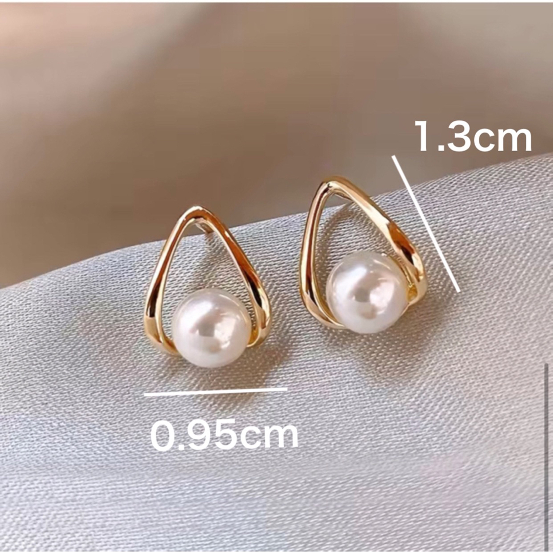 【海外輸入】パールピアス ゴールド レディースのアクセサリー(ピアス)の商品写真