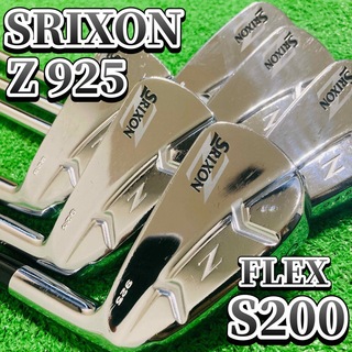 スリクソン Z925  メンズ ゴルフ アイアンセットマッスルバック S200