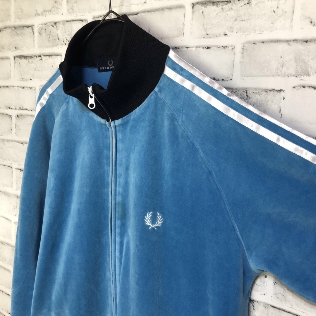 フレッドペリー FREDPERRY ベロア トラックジャケット ジャージ O