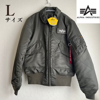 アルファインダストリーズ(ALPHA INDUSTRIES)のALPHA INDUSTRIES フライトジャケット Lサイズ 新品未使用(フライトジャケット)