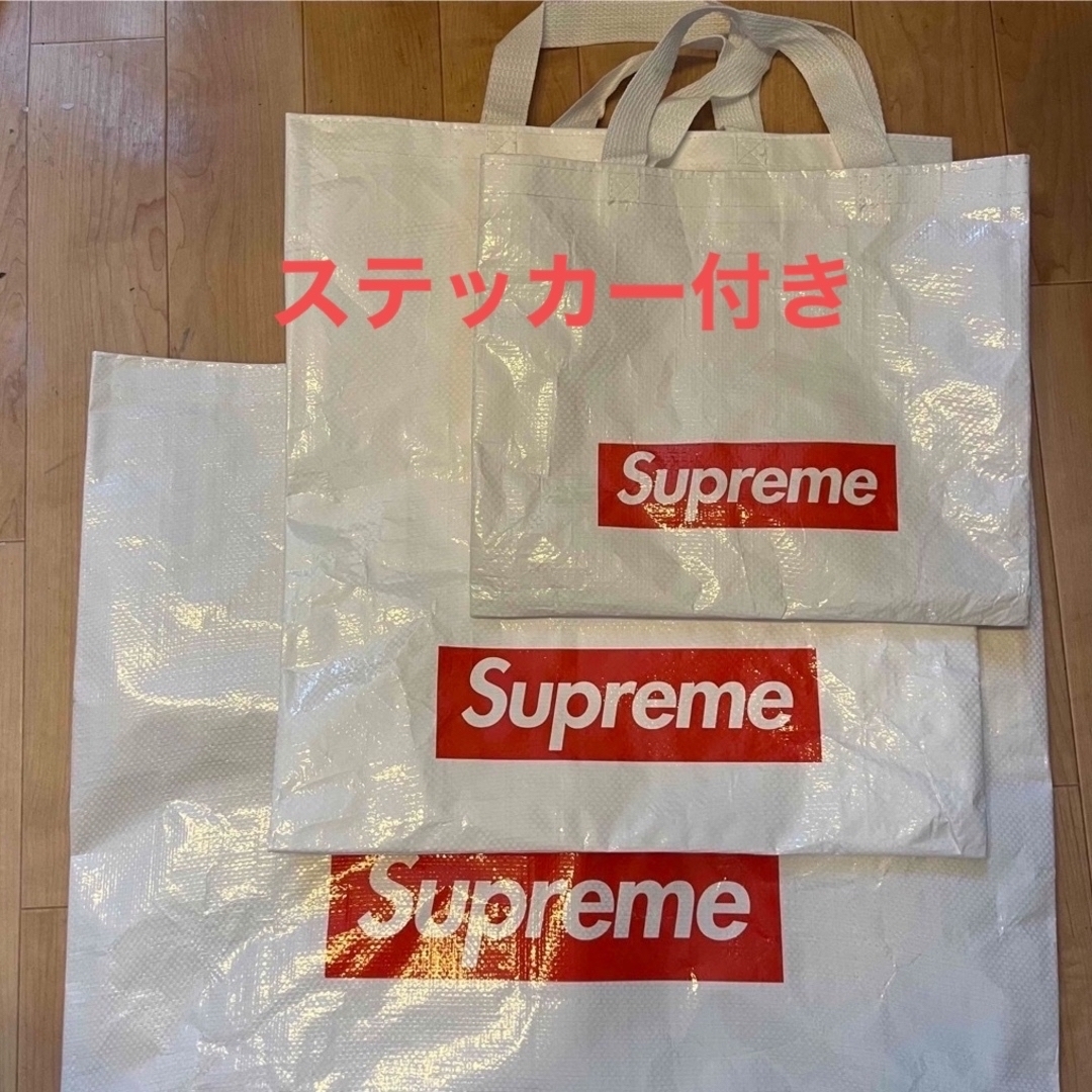 Supreme ショッパー×3 ステッカー×3 セット - その他