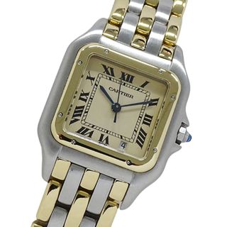 CARTIER カルティエ レディース腕時計 ミニタンクアロンジェ WB300531 アイボリー文字盤 クォーツ 750YG【】