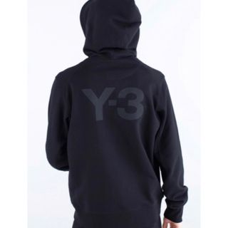 希少 Y-3 yohjiyamamoto  バック刺繍ロゴ　メッシュ　パーカー