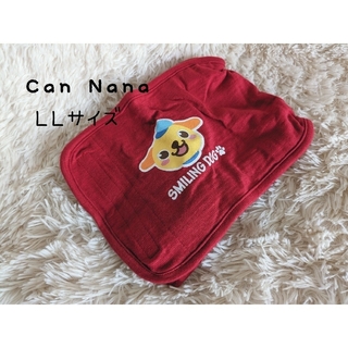 キャンナナ(CanNana)の小型犬ＬＬサイズきゃんナナCanNana綿100%マナーベルトマナーバンド赤(犬)