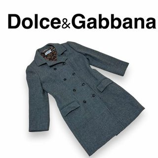 Dolce&Gabbana ドルガバ ロングコート シルク トレンチコート