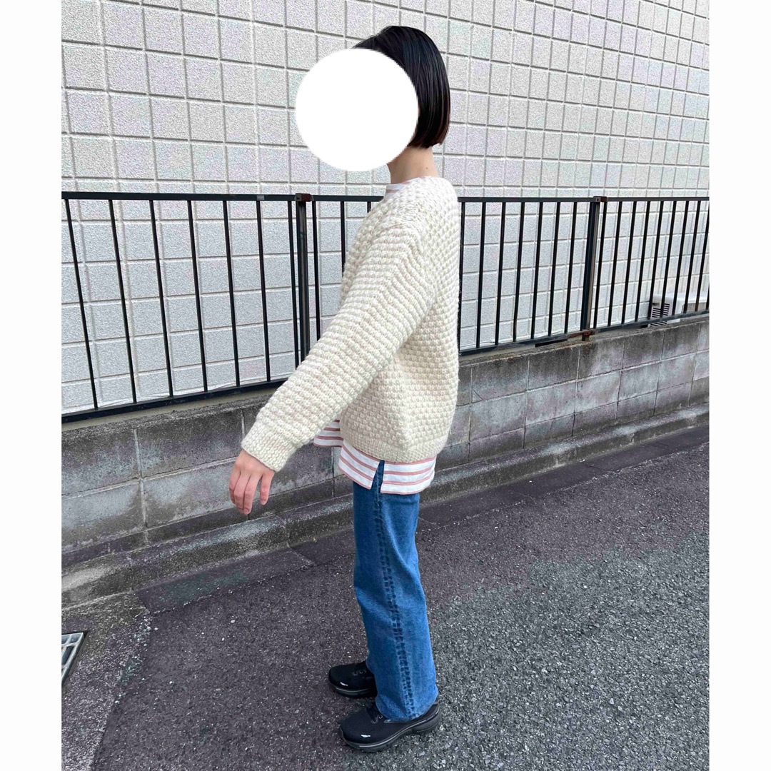 PAR ICI(パーリッシィ)のPARICI ネパールハンドニット カーディガン  レディースのトップス(ニット/セーター)の商品写真