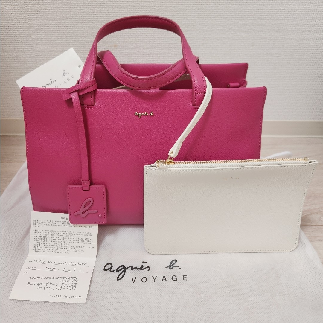 【正規品/新品】agnes b.　sophie 2wayトートバッグバッグ