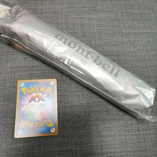 モンベル(mont bell)の【新品】モンベル 日傘 サンブロックアンブレラ 55＆ポケモンカード(カード)