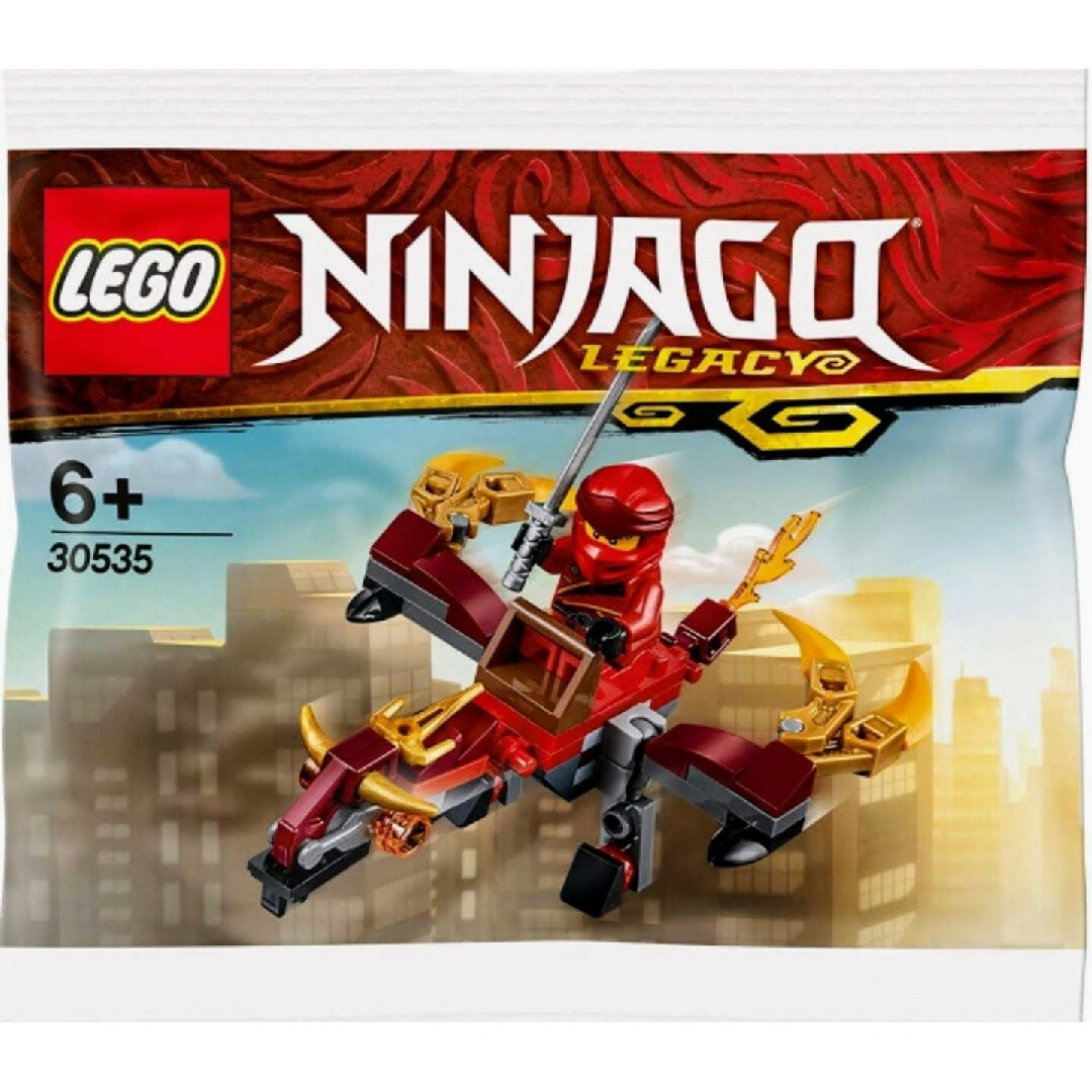 Lego(レゴ)のレゴ★ニンジャゴー カイのファイヤードラゴン 30535 新品 人気 激レア エンタメ/ホビーのおもちゃ/ぬいぐるみ(キャラクターグッズ)の商品写真