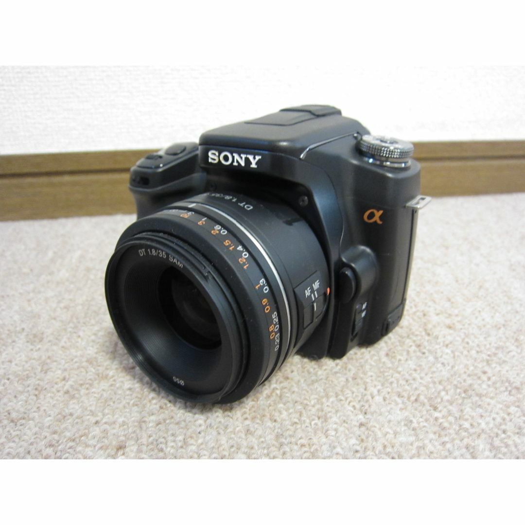 SONY】α100本体+レンズ2本 SONY】α100本体+レンズ2本