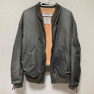 ザラ(ZARA)のZARA ザラウーマン ミリタリージャンパー オーバーサイズ MA-1 アーミー(ブルゾン)