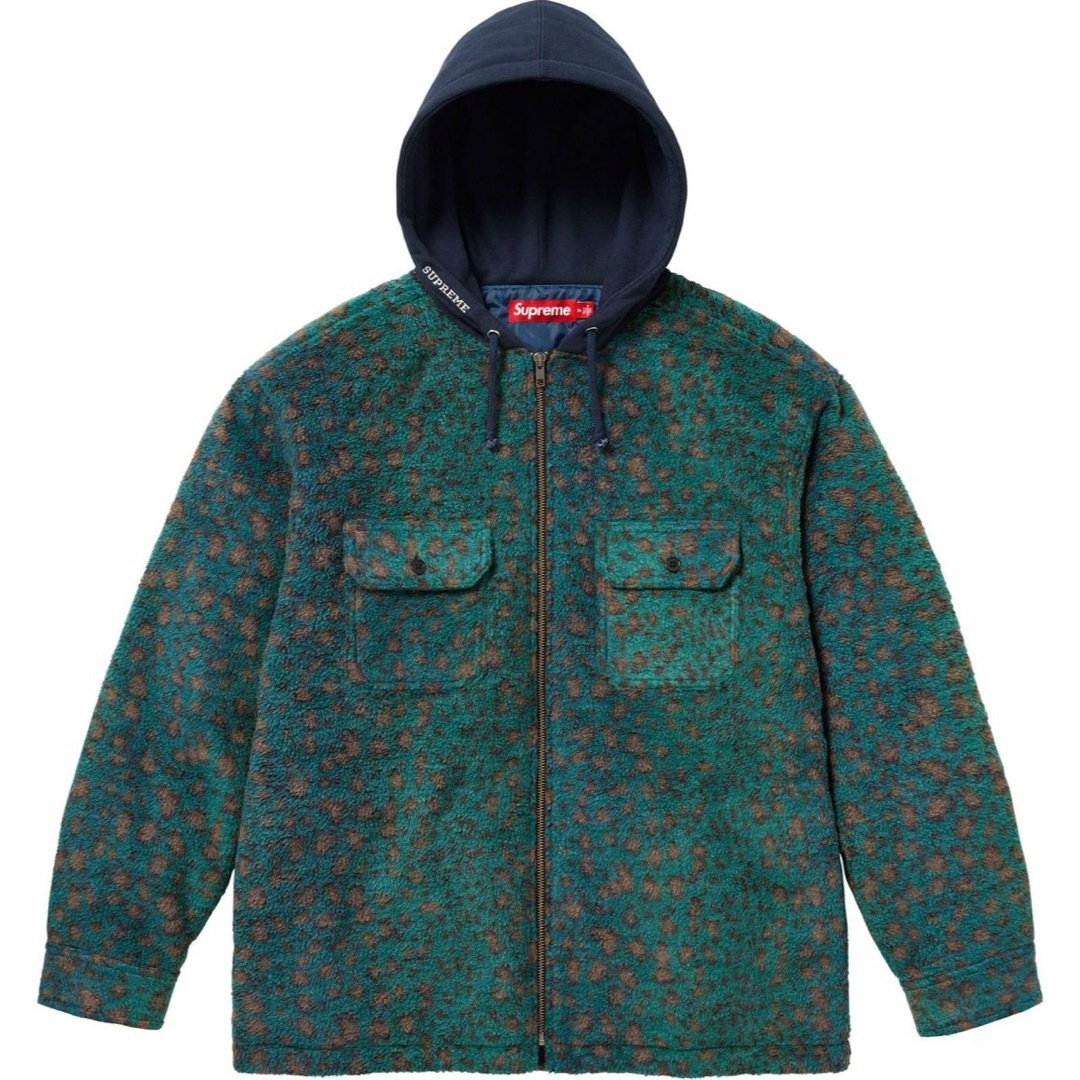 Supreme(シュプリーム)の23AW Supreme ポーラテックフリース ジップアップシャツ M メンズのジャケット/アウター(ブルゾン)の商品写真