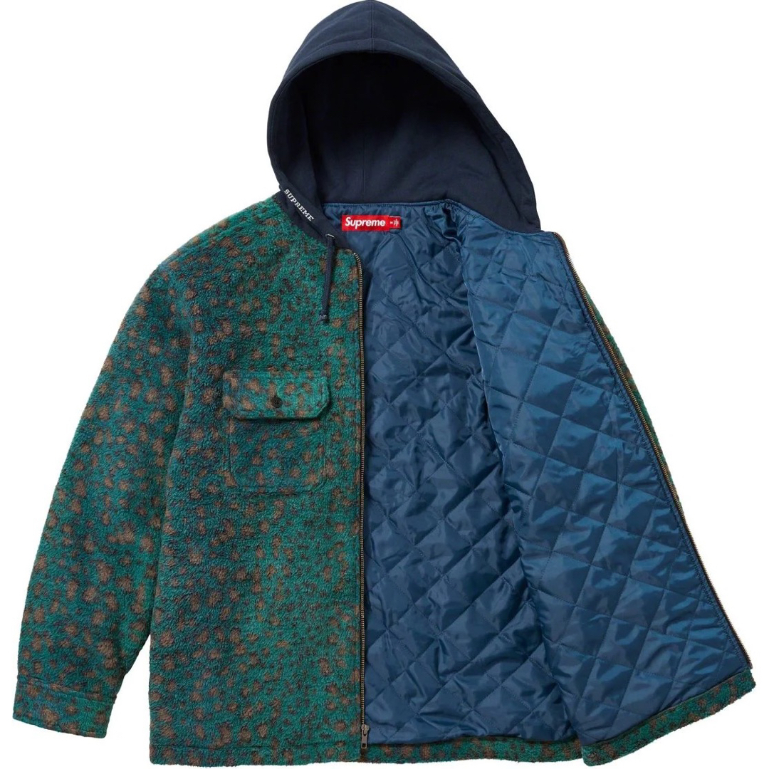 Supreme(シュプリーム)の23AW Supreme ポーラテックフリース ジップアップシャツ M メンズのジャケット/アウター(ブルゾン)の商品写真