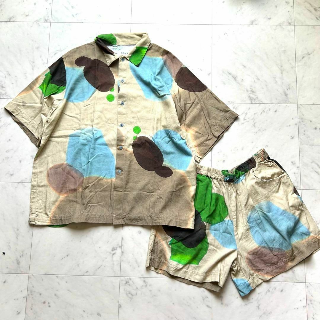 pamm パジャマ　ルームウェア　セットアップ