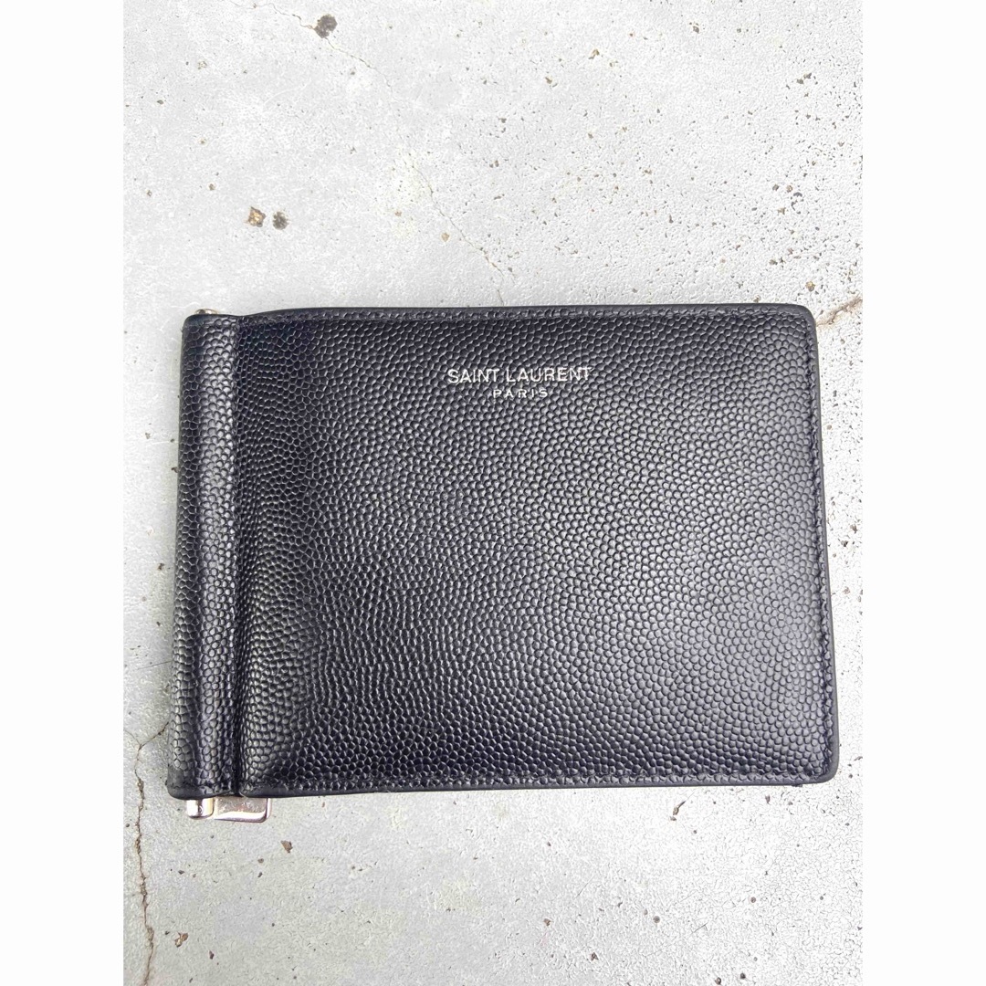 Saint Laurent(サンローラン)のSAINT LAURENT ビルクリップウォレット メンズのファッション小物(マネークリップ)の商品写真