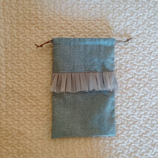 【handmade】巾着袋SS(外出用品)