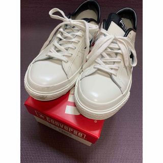 ONE STAR（CONVERSE） - CONVERSE ワンスター J スニーカー レディース レザー 日本製