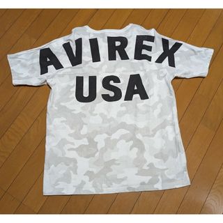 アヴィレックス(AVIREX)の【604】AVIREX ビッグロゴ　ルーズフィットTシャツ(Tシャツ/カットソー(半袖/袖なし))