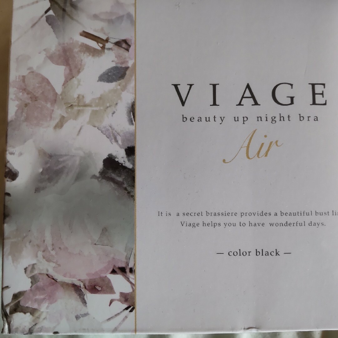 VIAGE(ヴィアージュ)のVIAGE Air バストアップブラ エアー ブラック ML レディースの下着/アンダーウェア(ブラ)の商品写真