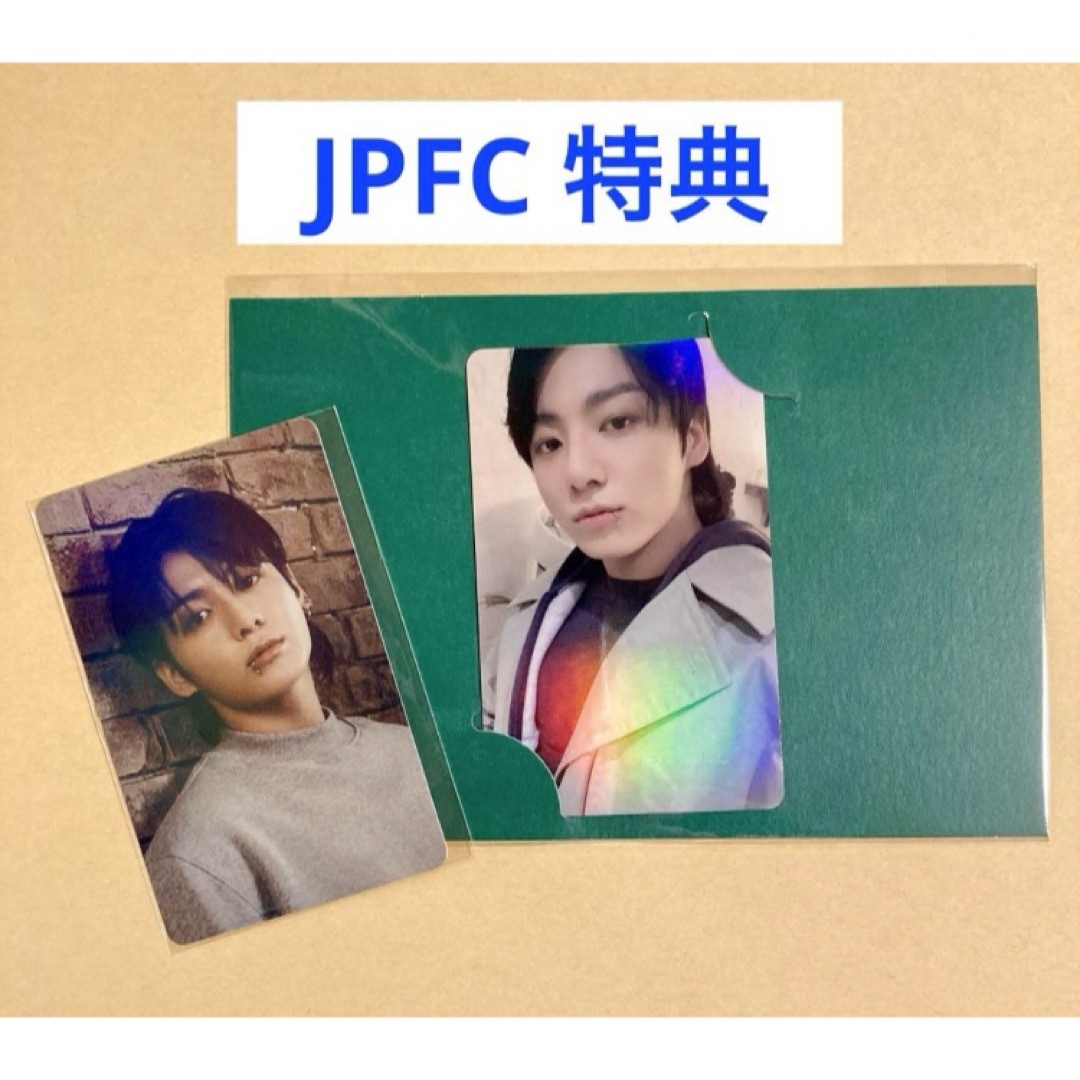 JUNGKOOK GOLDEN JPFC ユニバ 3形態セット特典 ジョングク-