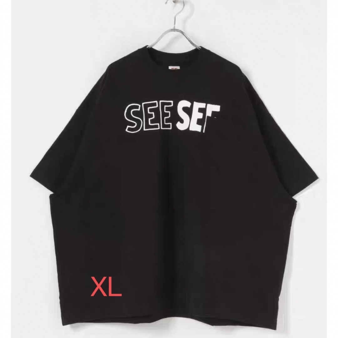 SEE SEE BIG POCKET FONT LOGO TEE 22SS | フリマアプリ ラクマ