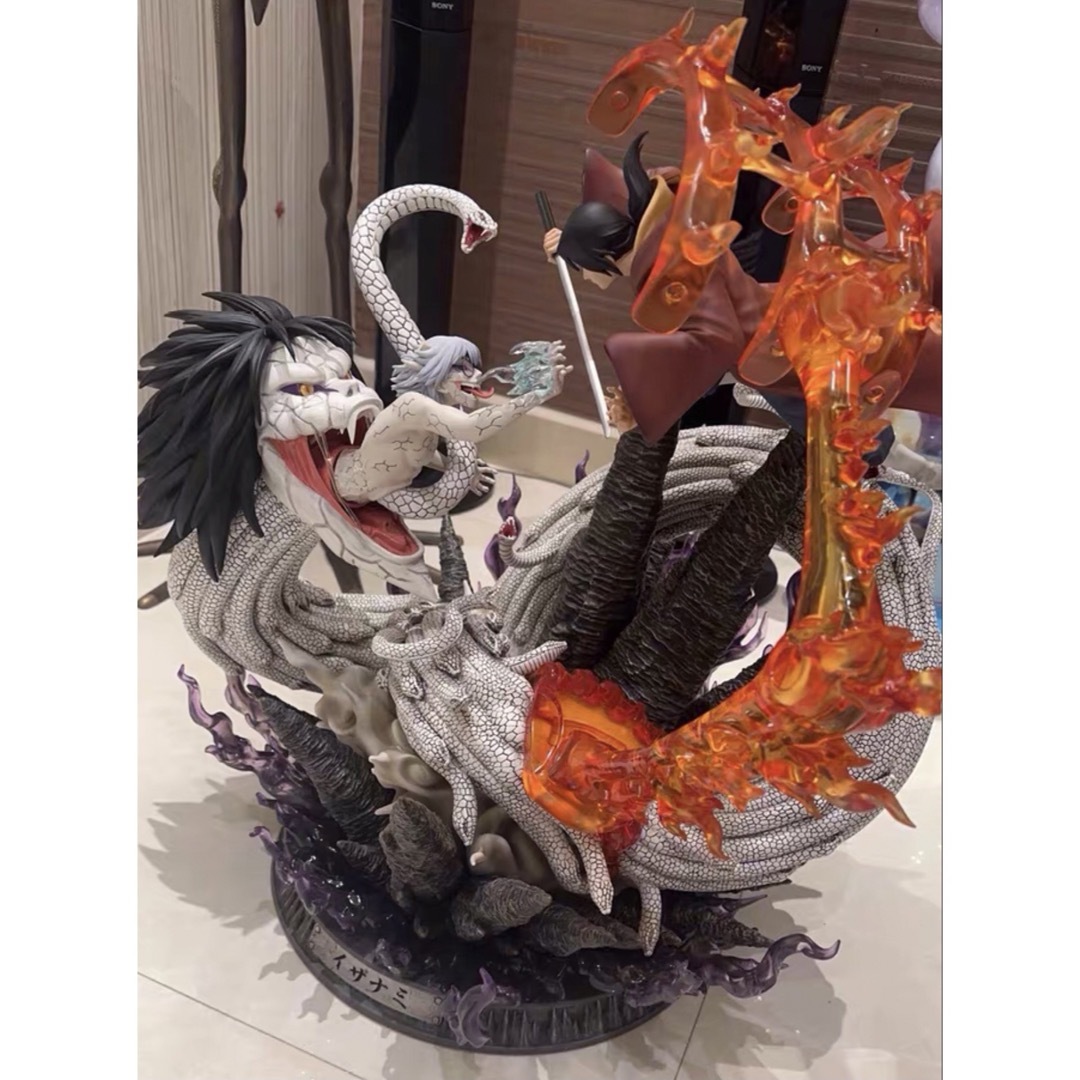 ナルト カブト& イタチ フィギュア ガレージキット GK完成品の ナルト カブト& イタチ フィギュア ガレージキット GK完成品の