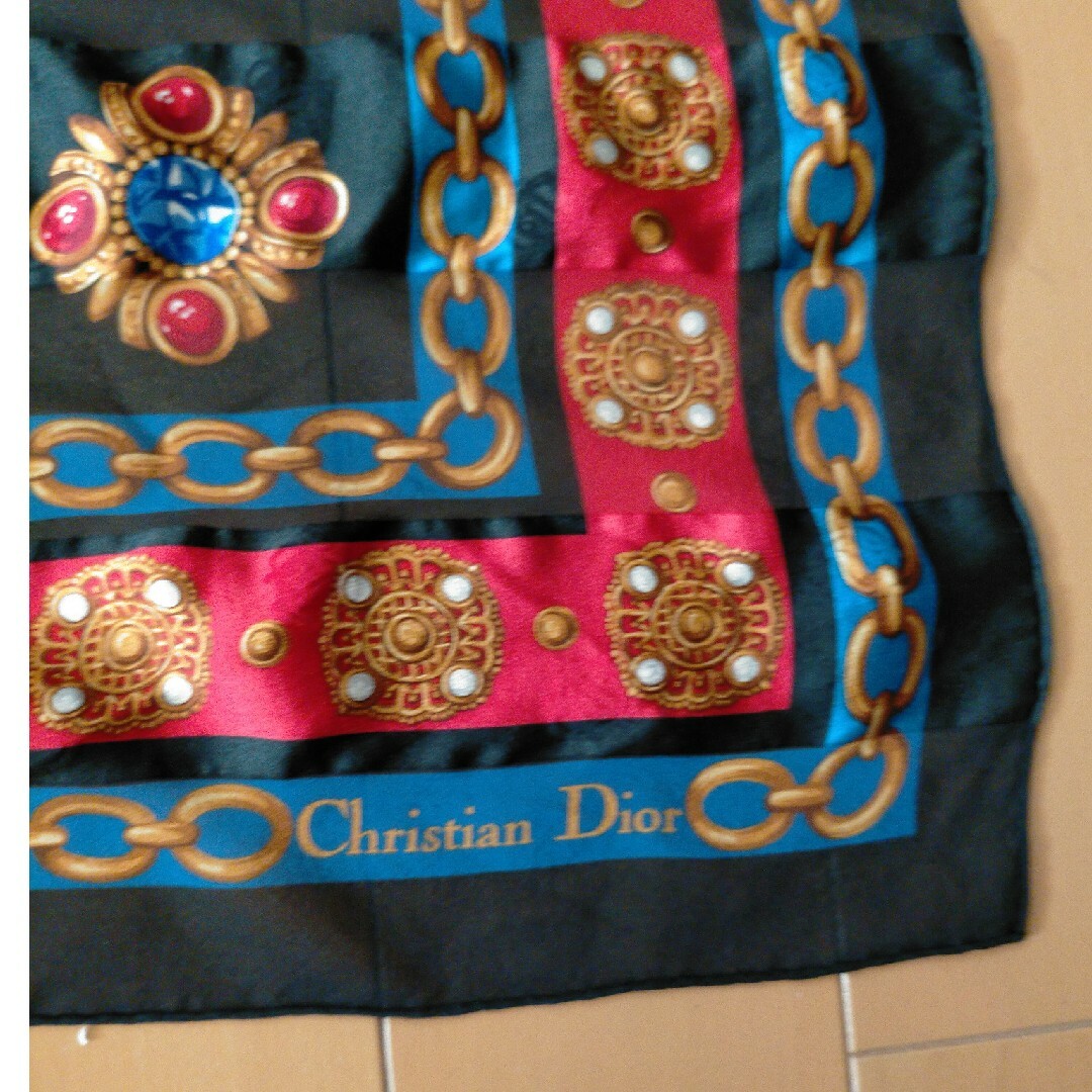 Christian Dior(クリスチャンディオール)のクリスチャン・ディオール　スカーフ レディースのファッション小物(バンダナ/スカーフ)の商品写真