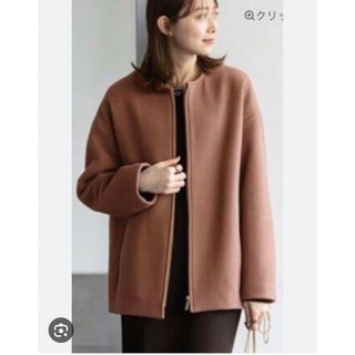 Noble - 限定価格【美品】NOBLE メルトンスタンドカラーオーバーコート