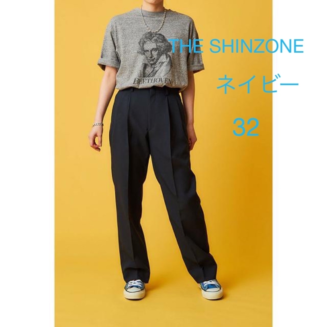 Shinzone - THE SHINZONE CHRYSLER PANTS ネイビー 32の通販 by