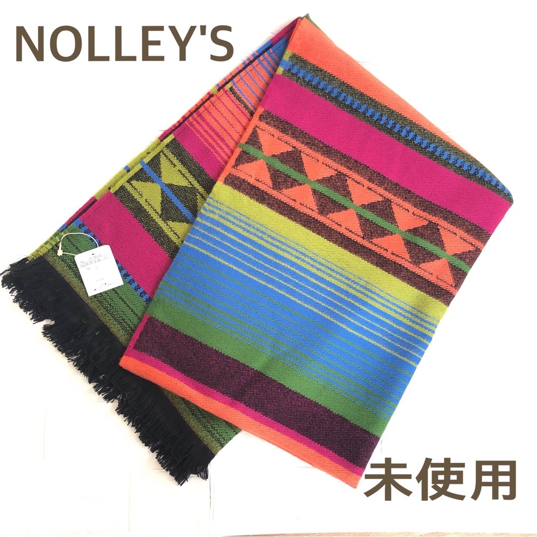NOLLEY'S(ノーリーズ)の《未使用》NOLLEY'S  ノーリーズ　　　　マフラー　ストール レディースのファッション小物(マフラー/ショール)の商品写真
