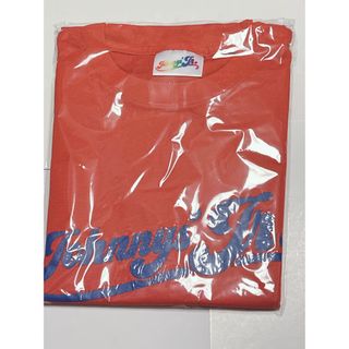 ジャニーズジュニア(ジャニーズJr.)の新品未開封レッド赤わっしょいCamp！in Dome グッズカラーTシャツ(アイドルグッズ)