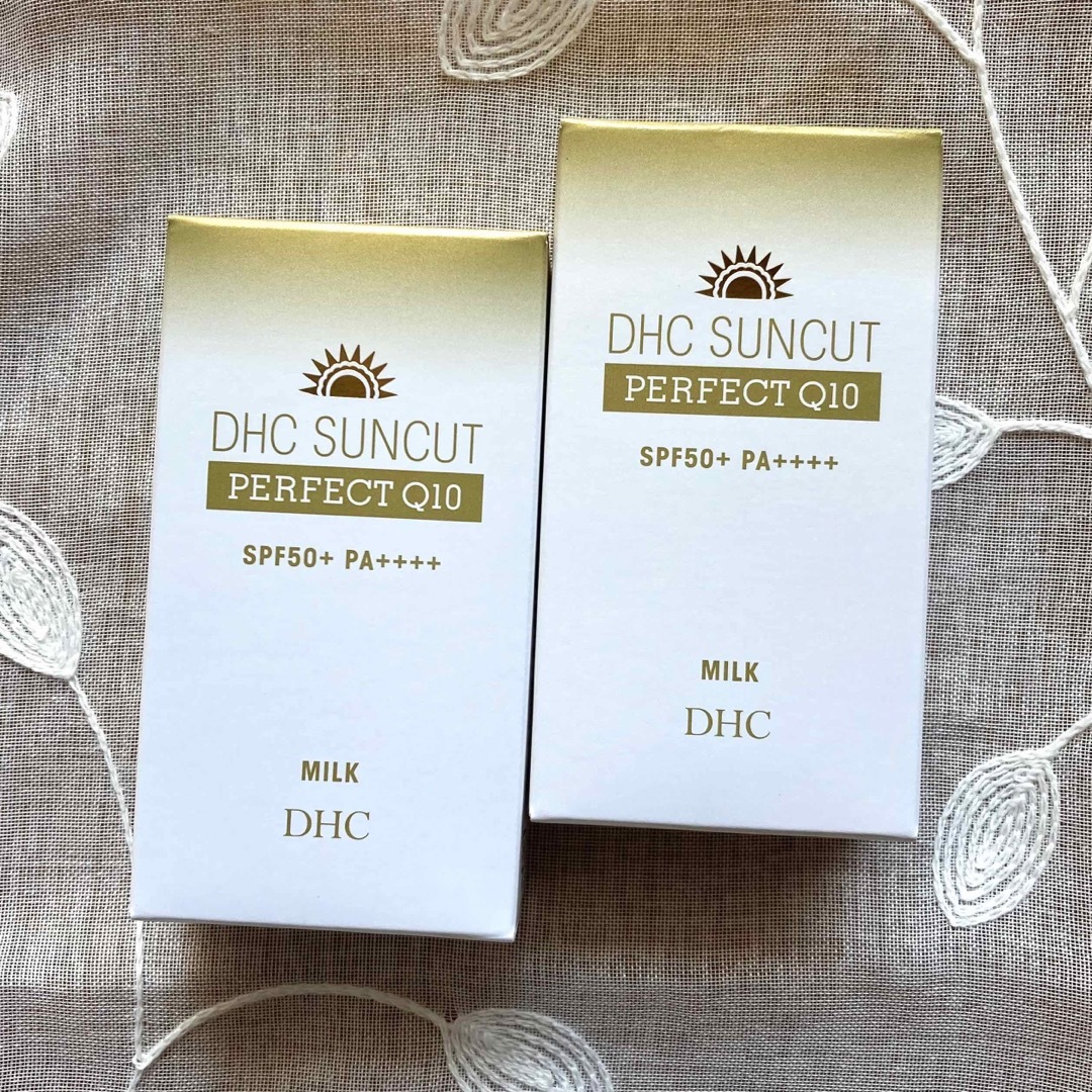 DHC(ディーエイチシー)のDHC  サンカットQ10パーフェクトミルク　50ml×2個セット コスメ/美容のボディケア(日焼け止め/サンオイル)の商品写真