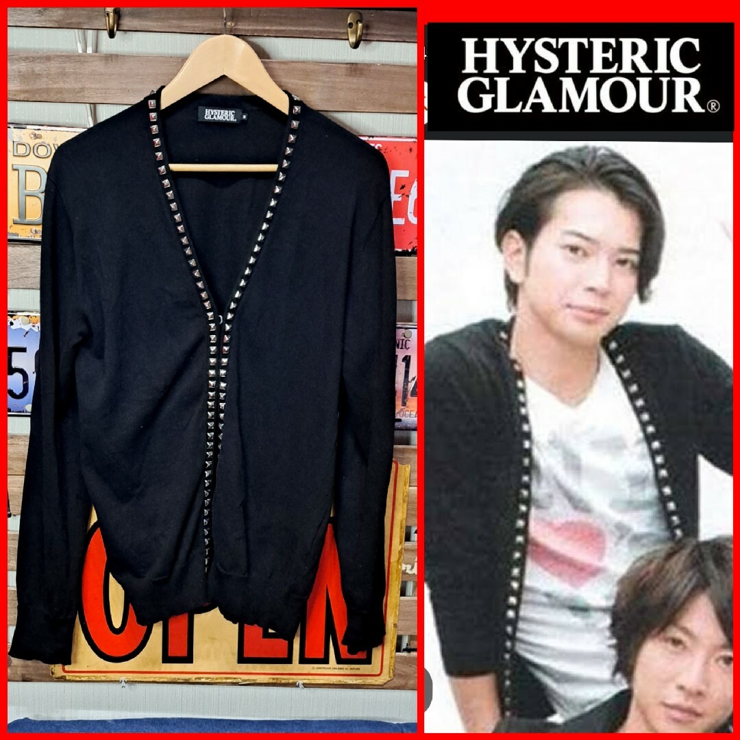 HYSTERIC GLAMOUR カーディガン メンズ