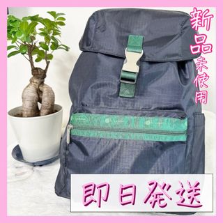 LeSportsac 神崎恵　コラボ　リュック　バックパック　藍