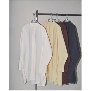 トゥデイフル(TODAYFUL)の最終値下げです. Standcollar Over Shirts  White(シャツ/ブラウス(長袖/七分))